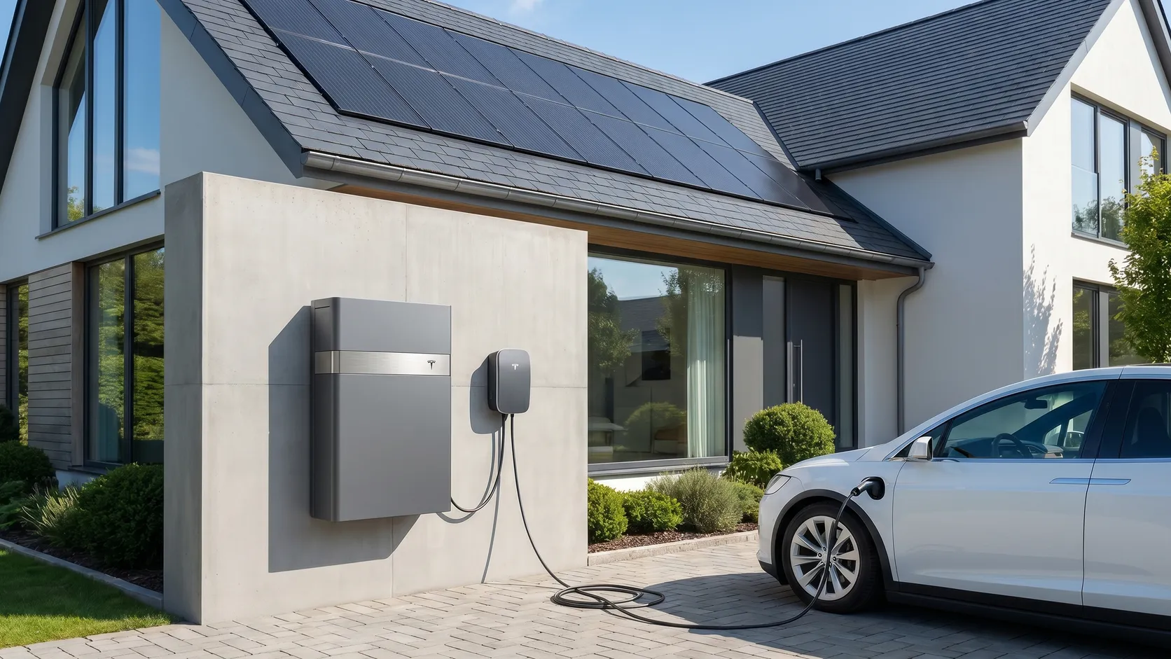 Komplettes Energiesystem mit PV, Speicher und Wallbox